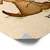 Rehab & Detox Cartoon: Herstel veilige geneesmidde Poster (Hoek)