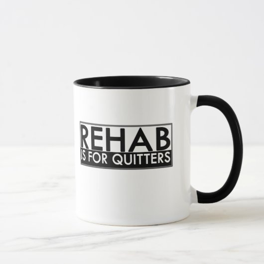 Rehab is voor Kuitters Mok (Rechts)