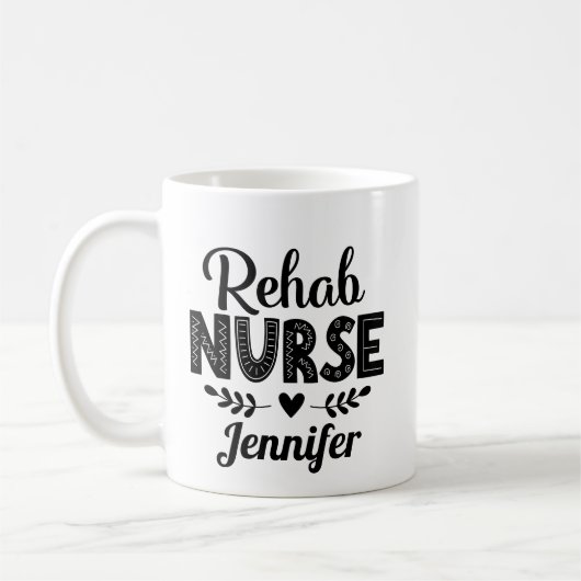 Rehab Nurse Appreciation Gift Koffiemok (Links)