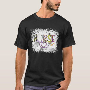 Rehab Nurse Halloween Costume Stethoscope Nursing T-shirt