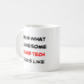 rehab - technologie , geweldige koffie - mok (Voorkant links)