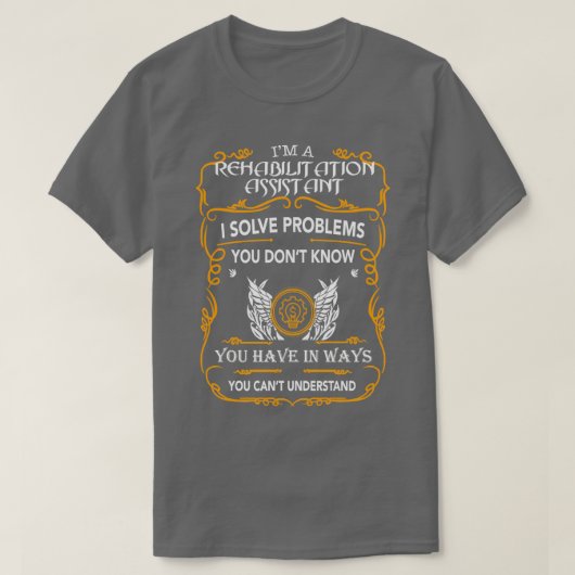 REHABILITATIEHULP T-SHIRT (Design voorkant)