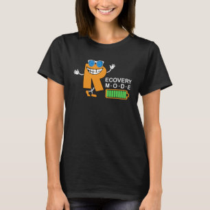 Rehabilitation Trainer Recovery Mode op Workout Co T-shirt
