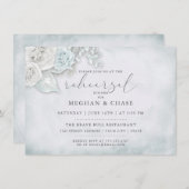 Rehearal  Ice Blue Roses Kaart (Voorkant / Achterkant)