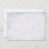 Rehearal  Ice Blue Roses Kaart (Achterkant)