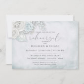 Rehearal  Ice Blue Roses Kaart (Voorkant)