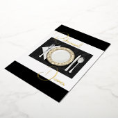 Rehearings Folie voor instelling binnenste pleiste Folie Uitnodiging (Gedraaid)