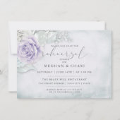 Rehearings  Lila en ijswitte rozen Kaart (Voorkant)