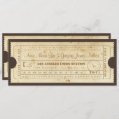 Rehearings of Welkomstdiner - Ticket Uitnodiging (Voorkant / Achterkant)