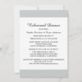 Rehearings Sjabloon Kaart (Voorkant)