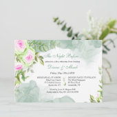 Rehearings Waterverf Kaart (Staand voorkant)