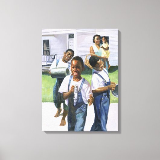 Rehearsal 2000 canvas afdruk (Voorkant)