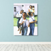 Rehearsal 2000 canvas afdruk (Insitu (Houten vloer))