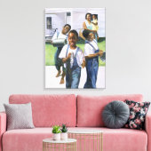 Rehearsal 2000 canvas afdruk (Insitu (Woonkamer))