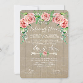 Rehearsal Dinn BOHO Flower Crown Babys Breath Barn Kaart