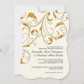 Rehearsal Dinner, Glam Old Hollywood Regency Kaart (Achterkant)