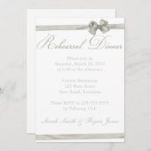 Rehearsal Dinner Kaart (Voorkant / Achterkant)