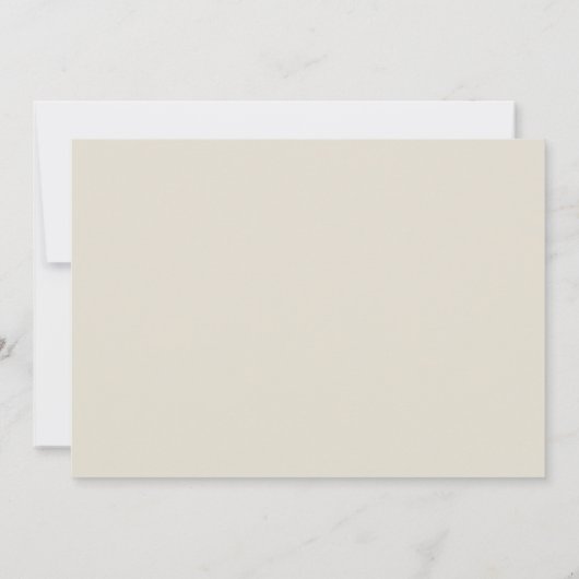 Rehearsal Dinner Mason Jar Wildbloemen Kaart (Achterkant)