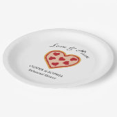 Rehearsal Dinner Pizza Party Papieren Bordje (Gekanteld)