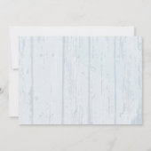 Rehearsal Dinner Rustic Mason Jar Gerber Daisies Kaart (Achterkant)