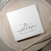 Rehearsal Dinner The Night Before Modern Wedding Servet