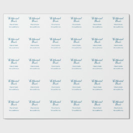 Rehearsal dinner the night before simple minimal m cadeaupapier