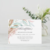 REHEARSAL | Koraalkoper Aqua-Waterverf Kaart (Staand voorkant)