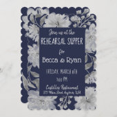 Rehearsal Supper Uitnodiging (Voorkant / Achterkant)