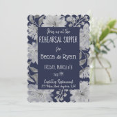 Rehearsal Supper Uitnodiging (Staand voorkant)