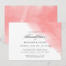 Rehearsal | Waterverf koraal Roos