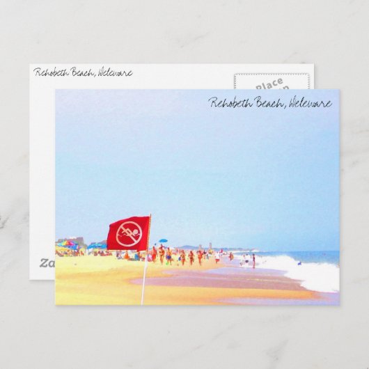 Rehobeth Beach Briefkaart (Voorkant / Achterkant)