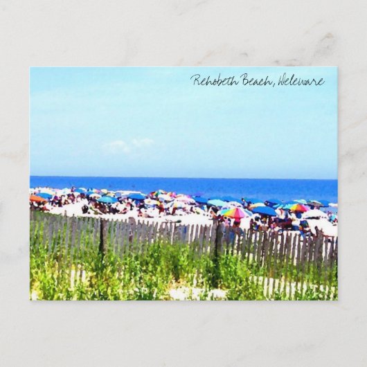 Rehobeth Beach Briefkaart (Voorkant)