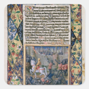 Rehoboam: oorlog tegen Jeroboam Vierkante Sticker