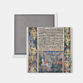 Rehoboam voert oorlog tegen Jerobeam Magneet (Voorkant / Achterkant)