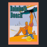 Rehoboth Beach Art Deco Poster<br><div class="desc">Rehoboth Beach Art Deco</div>