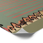 Rehoboth Beach Art Deco Poster (Hoek)