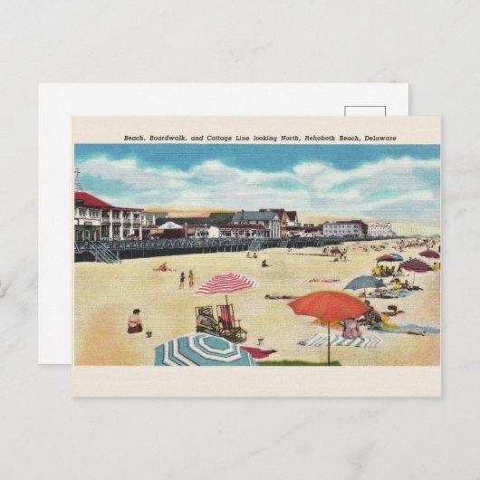  Rehoboth Beach Briefkaart (Voorkant / Achterkant)