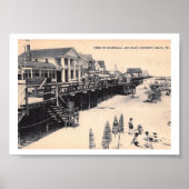 Rehoboth Beach DE, Delaware, Boardwalk  Poster (Voorkant)