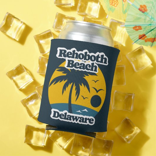Rehoboth Beach Delaware Blikjeskoeler (Insitu Zomer)