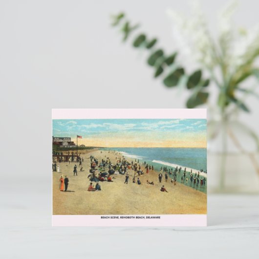  Rehoboth Beach Delaware Briefkaart (Staand voorkant)
