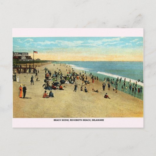  Rehoboth Beach Delaware Briefkaart (Voorkant)