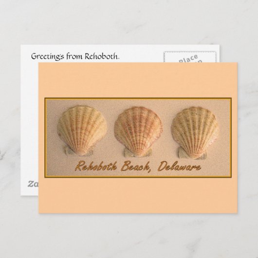 Rehoboth Beach, Delaware Briefkaart (Voorkant / Achterkant)