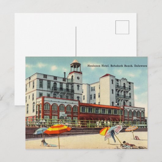 , Rehoboth Beach, Delaware Briefkaart (Voorkant / Achterkant)