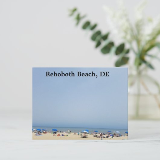 Rehoboth Beach, Delaware Briefkaart (Staand voorkant)