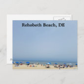 Rehoboth Beach, Delaware Briefkaart (Voorkant / Achterkant)