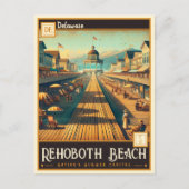 Rehoboth Beach, Delaware |  Briefkaart (Voorkant)