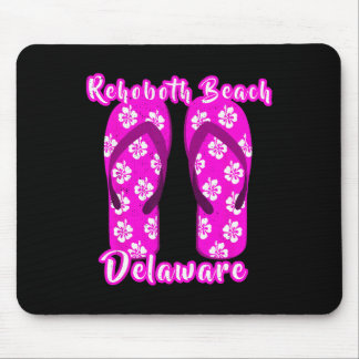 Rehoboth Beach Delaware Coastal Seashore Pink Flip Muismat