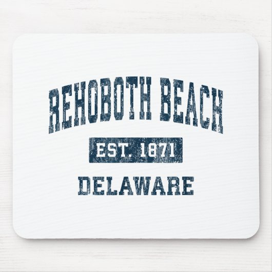 Rehoboth Beach Delaware DE  Sportontwerp N Muismat (Voorkant)