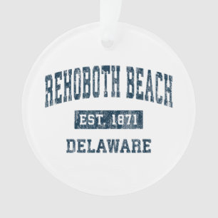 Rehoboth Beach Delaware DE Sportontwerp N Ornament