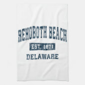 Rehoboth Beach Delaware DE Sportontwerp N Theedoek (Verticaal)